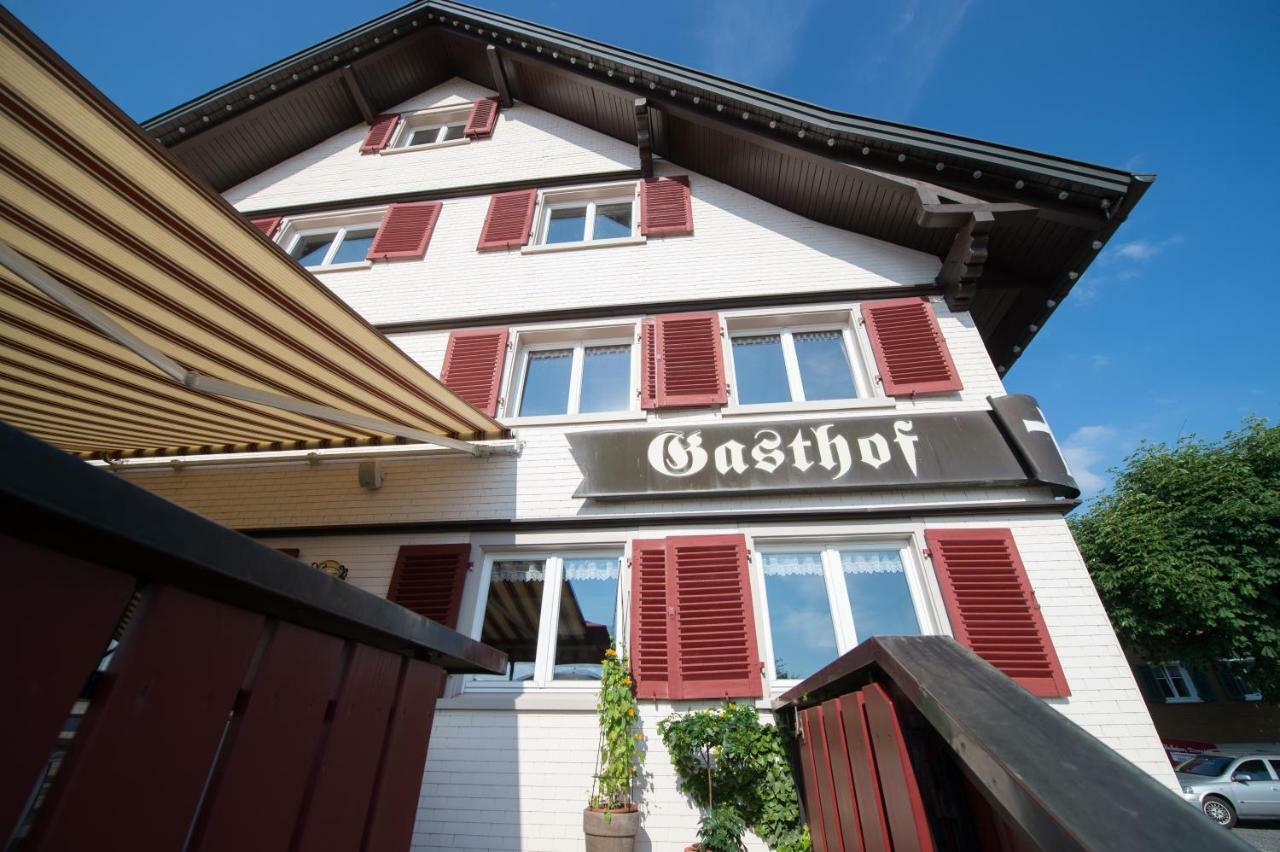 Gasthof Kreuz Bildstein Exterior foto